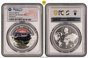 2024 $5 Dolomites Beauty of the World MS70