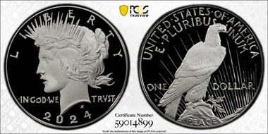 2024-S $1 Peace Dollar PR70DCAM
