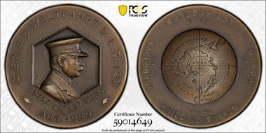 1929 Medal Kaiser-500 AE MS65