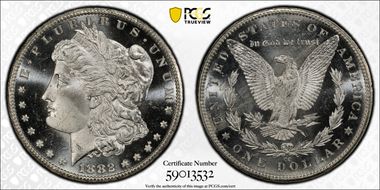 1882-CC $1 MS65+ DMPL