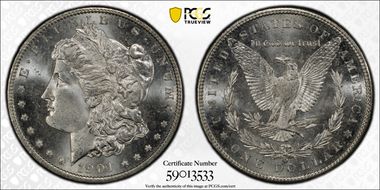 1901-O $1 MS66+
