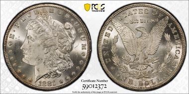 1881-CC $1 MS64