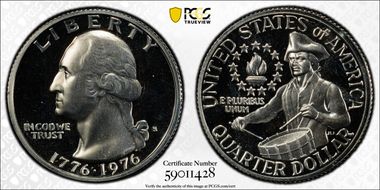 1976-S 25C Silver PR66DCAM