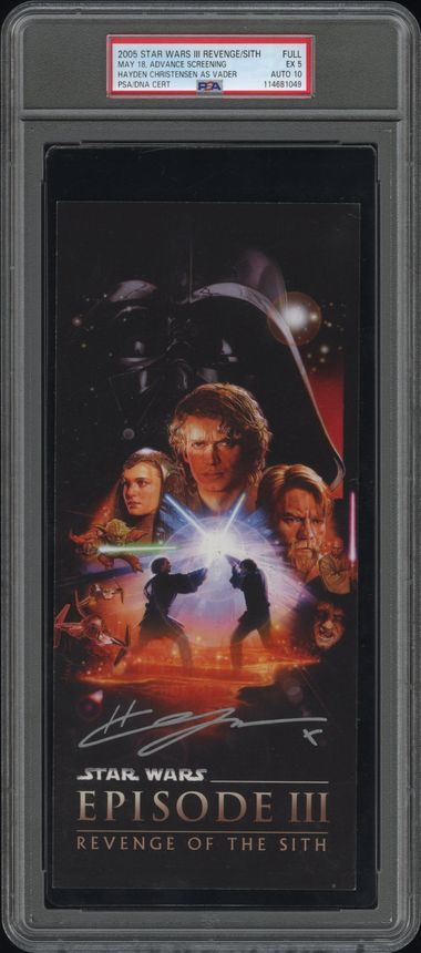 HAYDEN CHRISTENSEN AS VADER