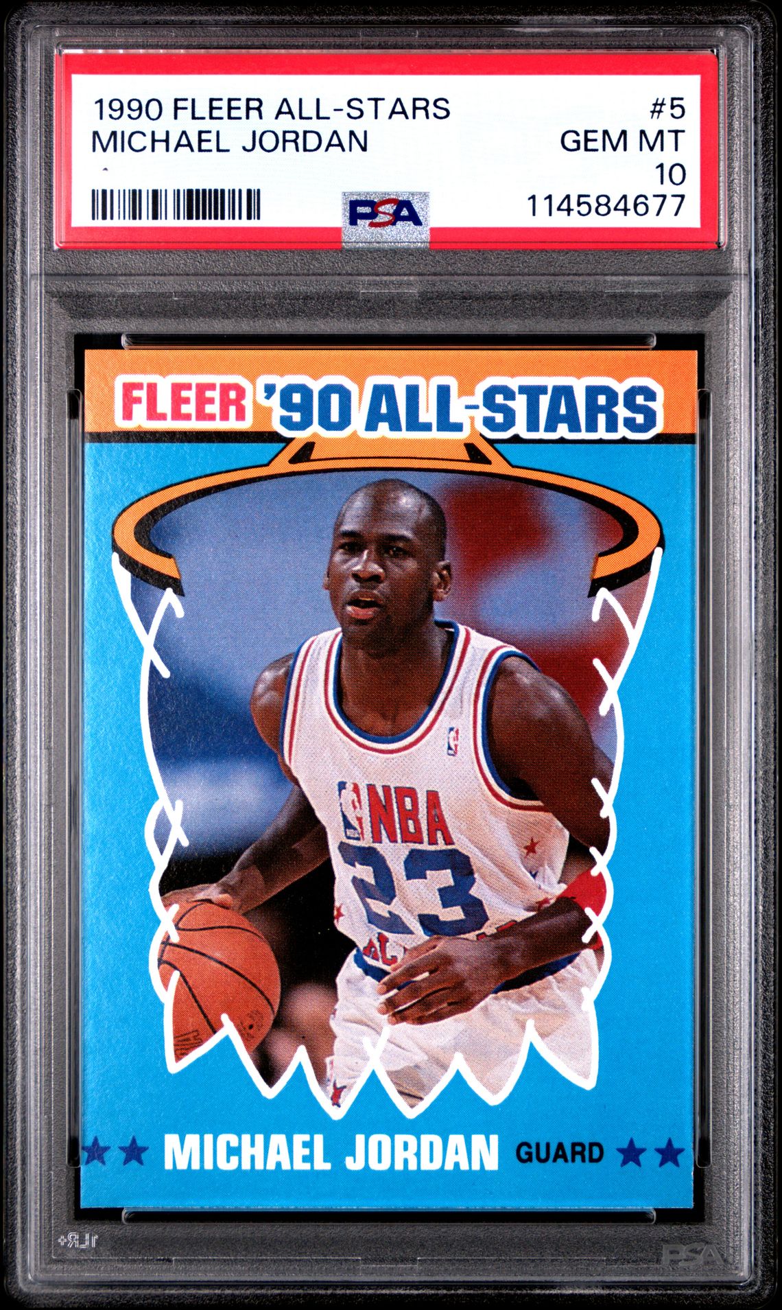 Fleer Michael Jordan front