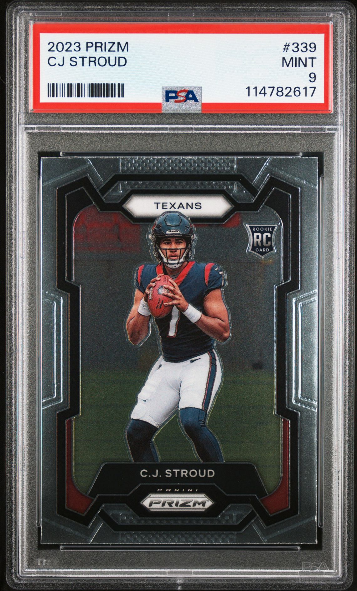 2023 Panini Prizm Cj Stroud #339 Mint 9 front