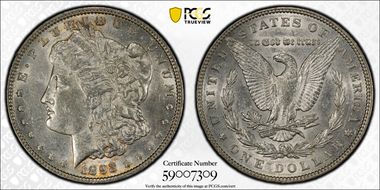 1893 $1 AU50