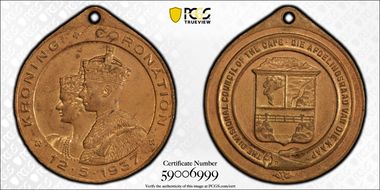1937 Medal Laidlaw-0559b AE MS63