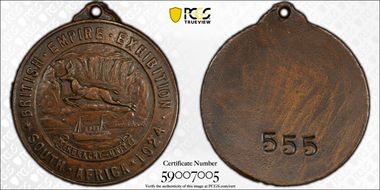 1924 Medal Laidlaw-0610 AE MS63