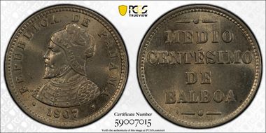 1907 1/2C KM-6  DDR MS64