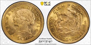 1971-So 100 P MS63
