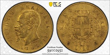 1865-T BN 20 L KM-10.1  Au AU55