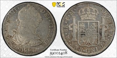 1790-Mo FM 8 R Calico-952 CAROLUS IIII XF45