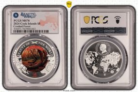 2024 $5 Crooked Forest Beauty of the World MS70