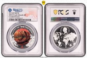 2024 $5 Crooked Forest Beauty of the World MS70