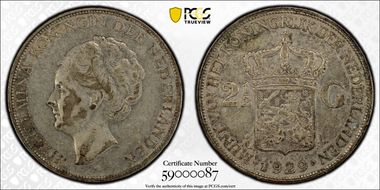 1929 2 1/2 G KM-165  Ag XF40