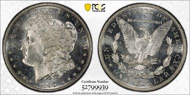 1890-S $1 MS64PL