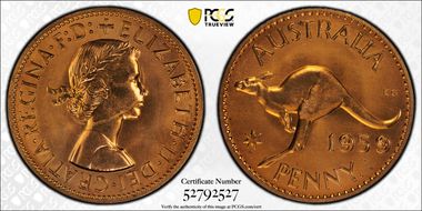 1959 Y. (p) 1D PR65RD