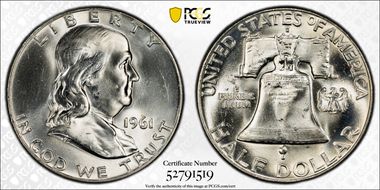 1961-D/D 50C RPM, FS-501 MS65