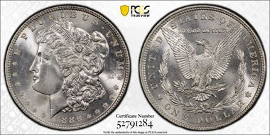 1886 $1 MS65