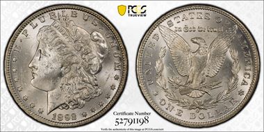 1892-O $1 MS63