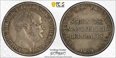 1859-A Thaler KM-472 Mining XF45