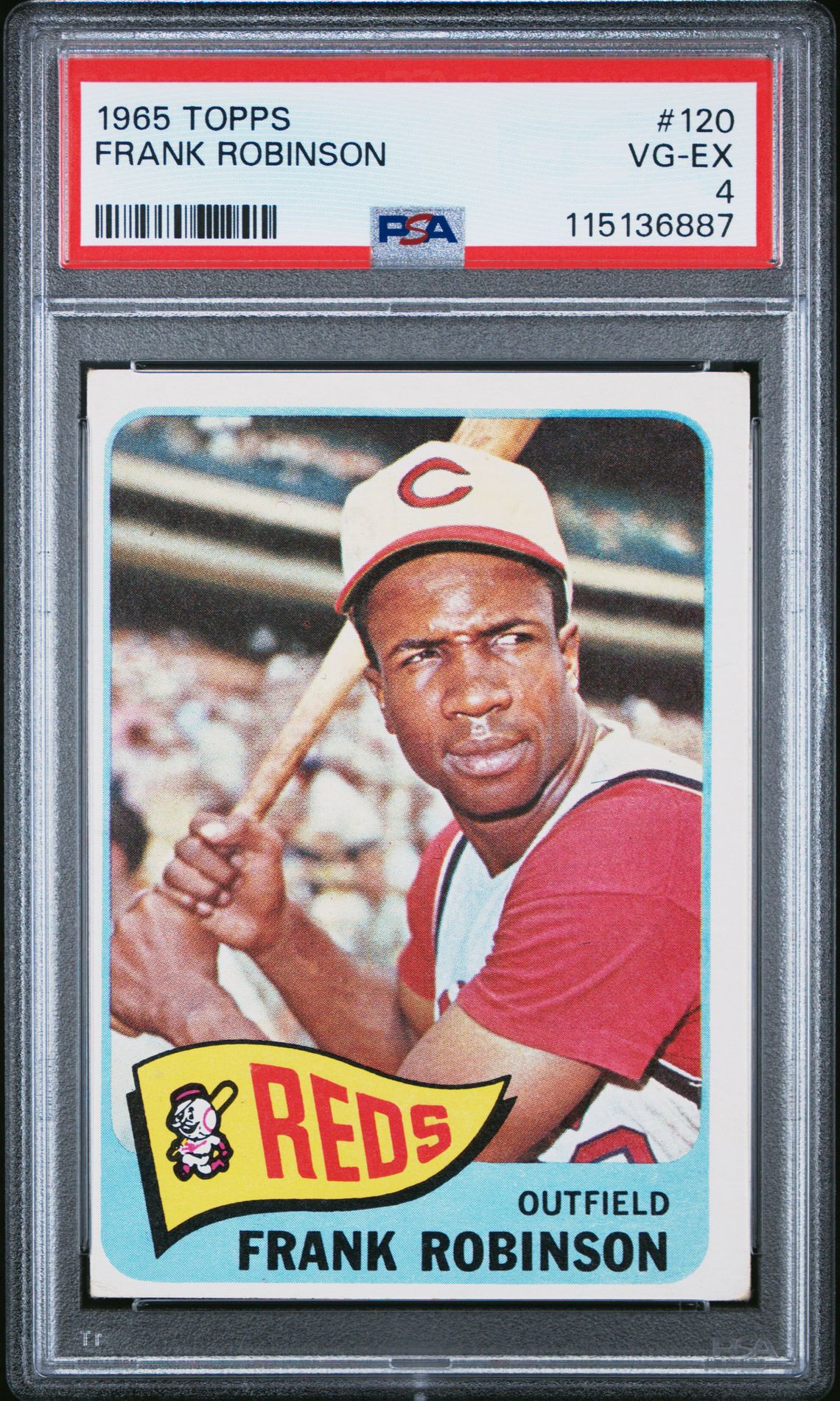 1965 Topps TOPPS #120 Frank Robinson front