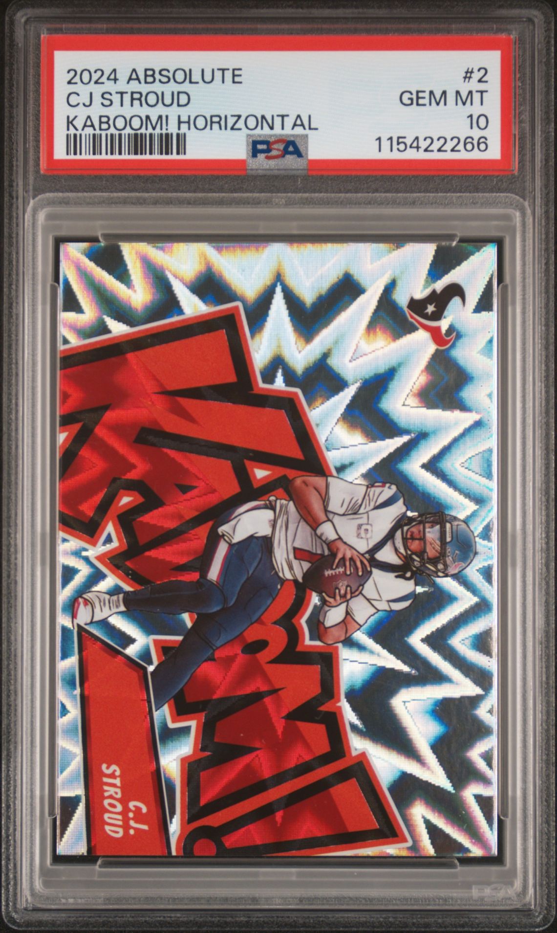 2024 Panini PANINI ABSOLUTE KABOOM! HORIZONTAL #2 Cj Stroud front