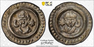 (1293-1306) Brak Cahn-69 Berger-2498 AU58