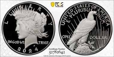 2024-S $1 Peace Dollar PR70DCAM