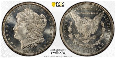 1883-CC $1 MS65DMPL