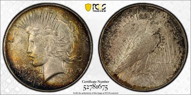 1923-D $1 MS62