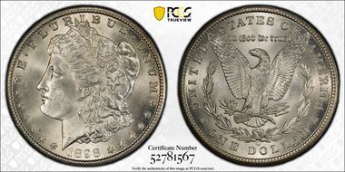 1898-O $1 MS65
