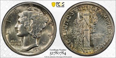 1916 10C Mercury MS61FB