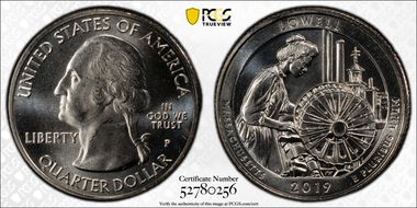 2019-P 25C Lowell NP MS67