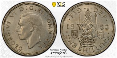1950 Shil S-4109 Scottish Rev MS64