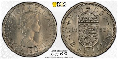 1957 Shil S-4147 English Rev MS65