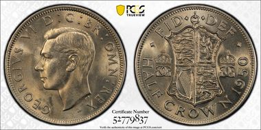 1950 1/2 Cr S-4106 MS64