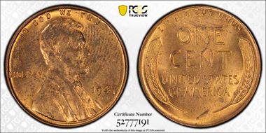 1947 1C MS62RB