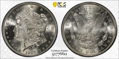 1890-S $1 MS66