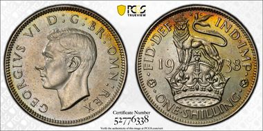 1938 Shil S-4082 English Rev MS64