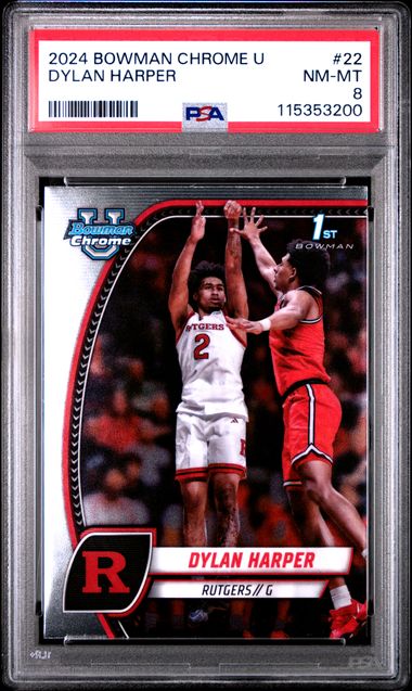 2024 Bowman Bowman University Chrome #22 Harper front