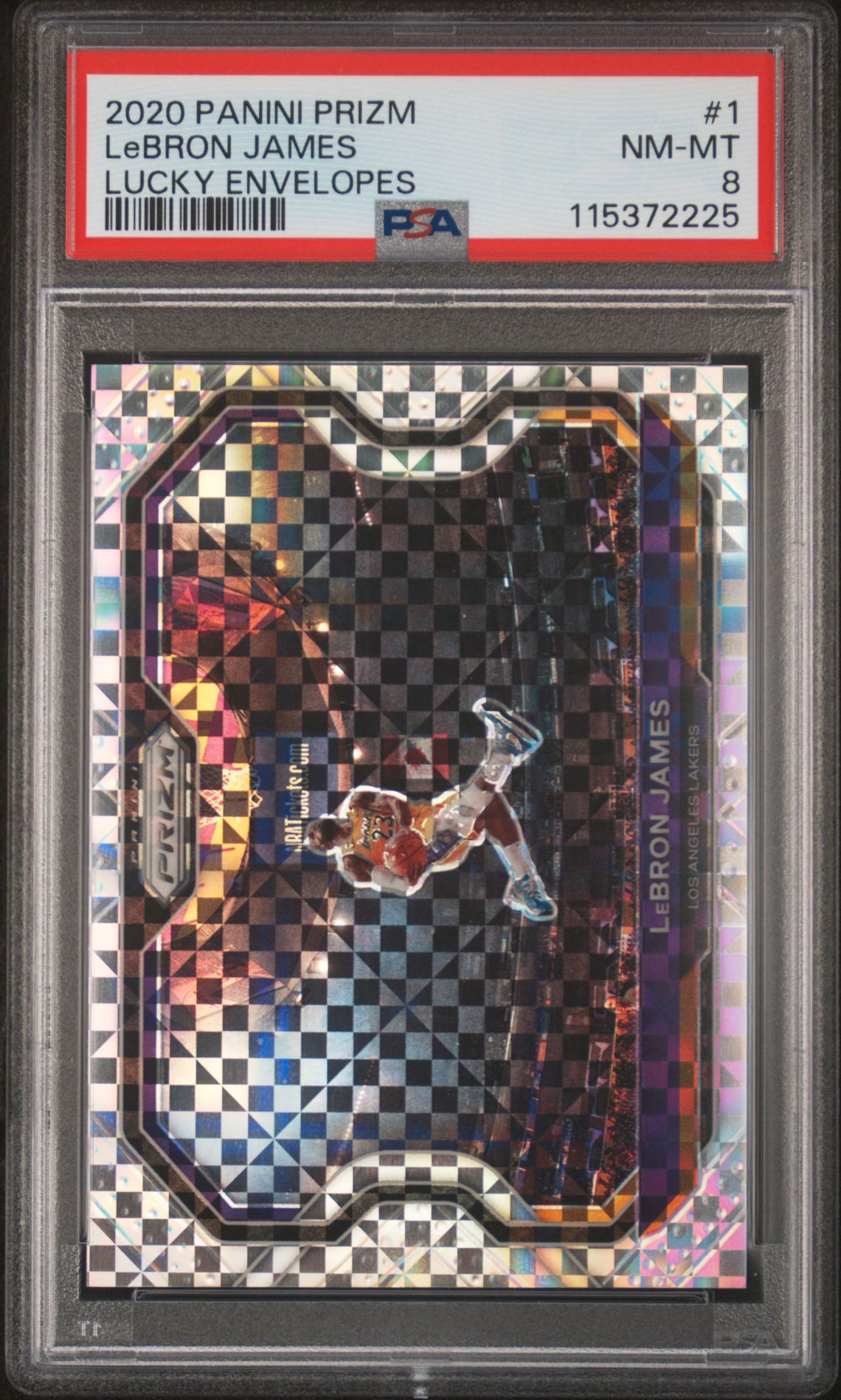 Panini Lebron James front