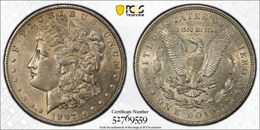 1897-O $1 AU53
