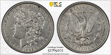 1889 $1 XF45