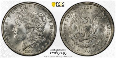 1885-O $1 MS64