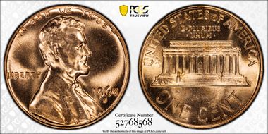 1968-S 1C MS66RD