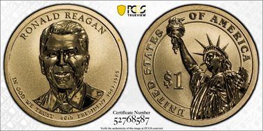 2016-S $1 Ronald Reagan Rev PR Chronicles Set PR69