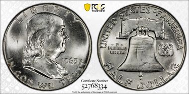 1963 50C DDR, FS-801 MS64
