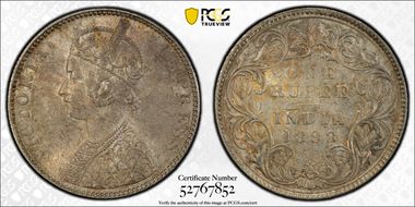 1898-B Rupee SW-6.147a MS63